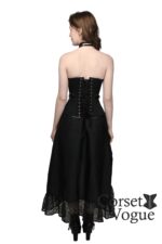 Gothic Black Waist-Reducing Corset - Image 3