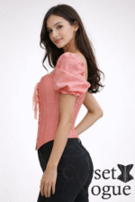 Pink Women’s Corset Top