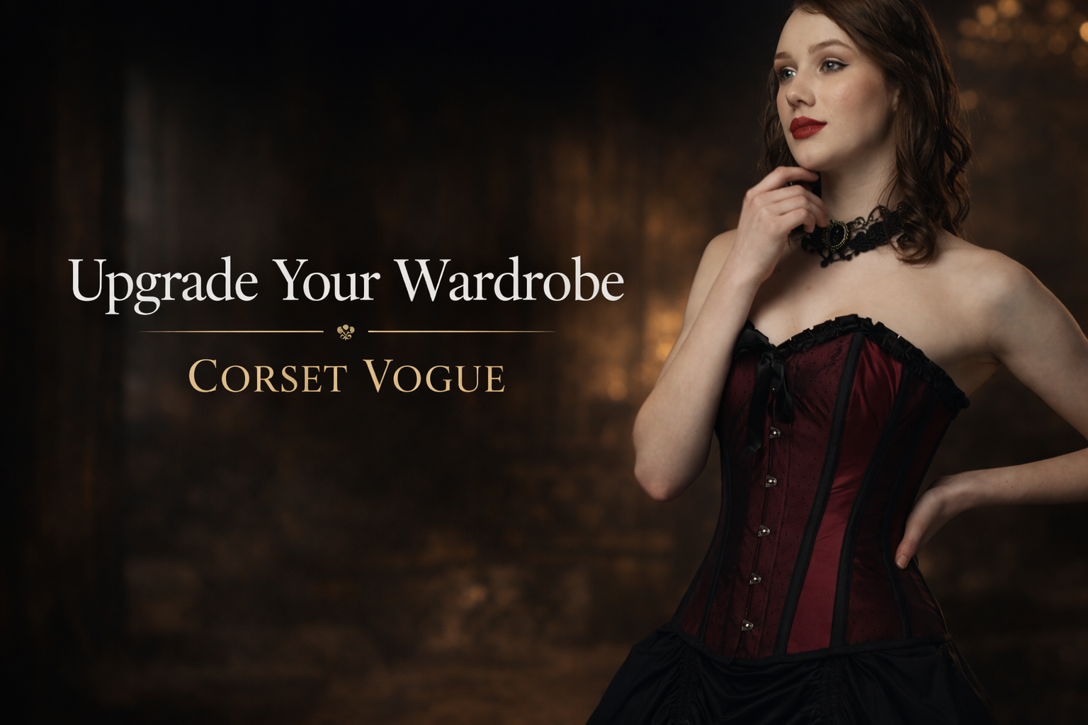 Corset Vouge Banner