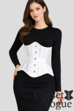 White Lace Corset by Corset Vogue