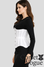 White Lace Corset by Corset Vogue