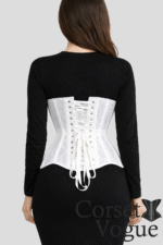 White Lace Corset by Corset Vogue